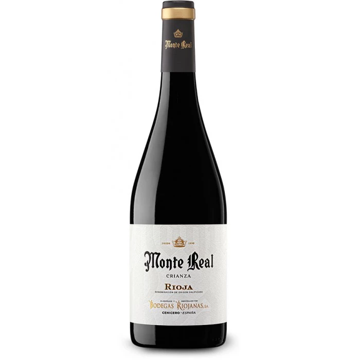 Monte Real Tinto Crianza Bodegas Riojanas 75cl - Spanish Red Wine - Celebrate in Style